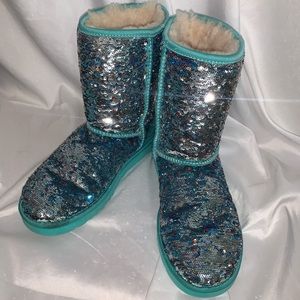 UGG boots with sequins